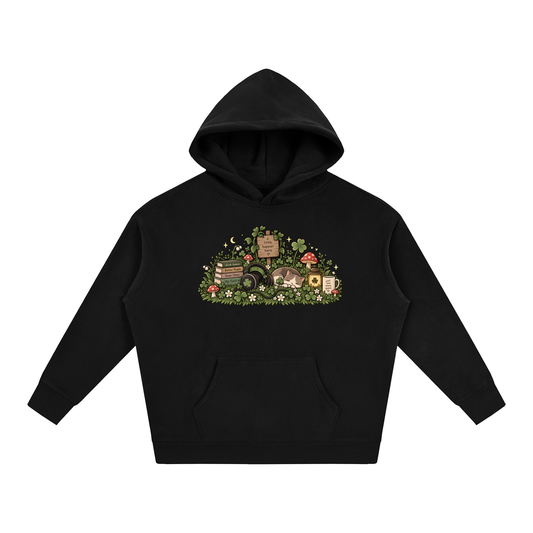 A Little Happier Here Hoodie