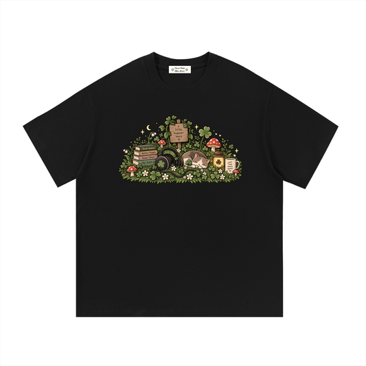 A Little Happier Here T-Shirt