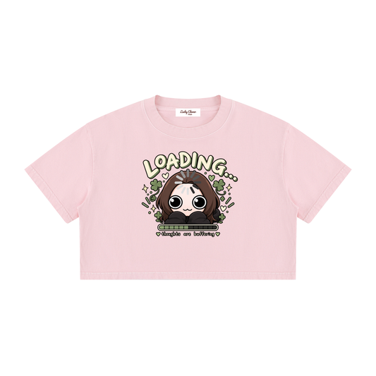 Thoughts Are Buffering Baby Tee